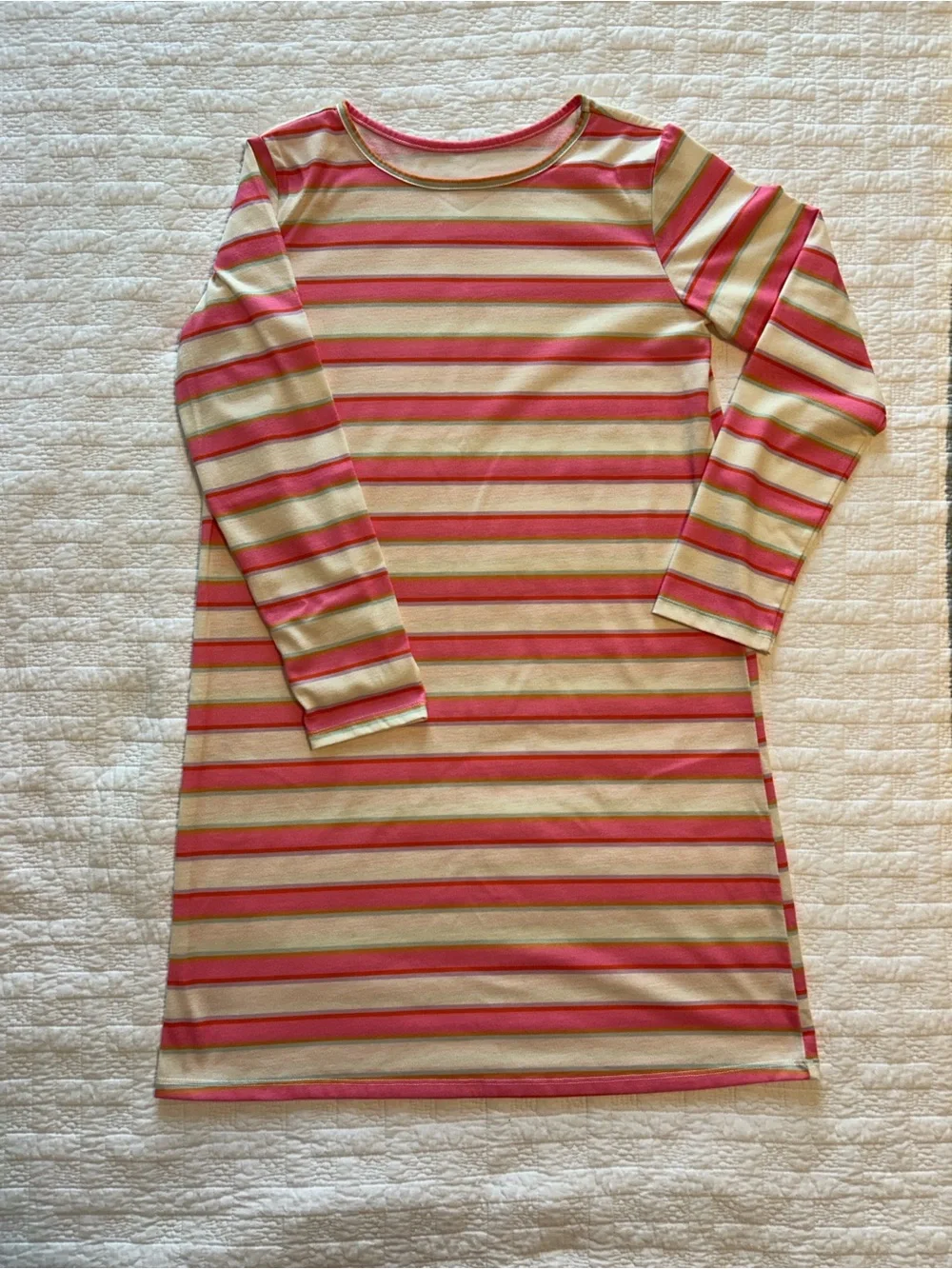 Girls' Colorful Mixed Pattern Pajamas - Fruit, Floral & Stripes